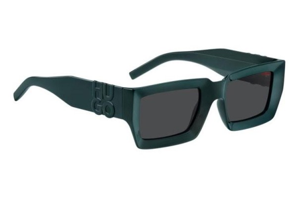 Sonnenbrille HUGO HG1310/S MR8/IR Rechteck Grün