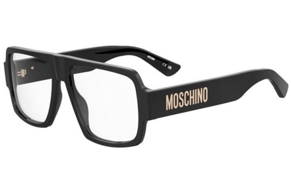 Brillen Moschino MOS644 807 Flat Top Schwarz