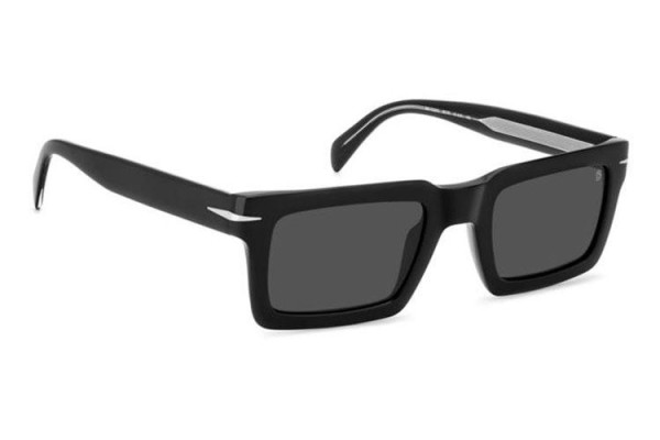 Sunglasses David Beckham DB7126/S 807/IR Rechteck Schwarz