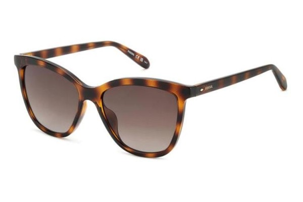 Sonnenbrille Fossil FOS2115/G/S 05L/HA Cat Eye Havanna