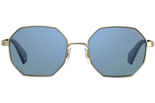 Sonnenbrille Polaroid #fedezselection Collection PLD6067/S LKS/XN Polarized Rund Gold