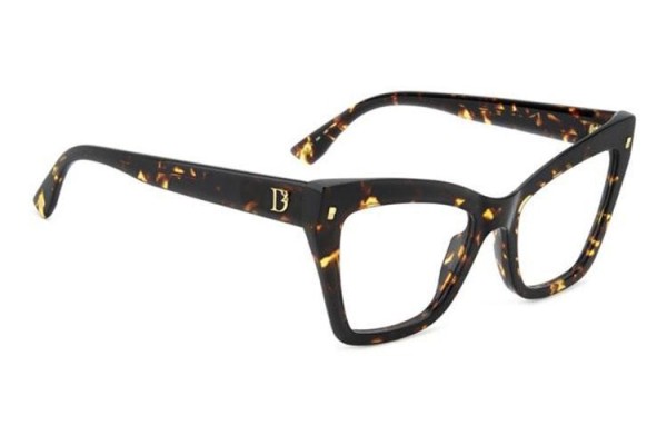 Glasses Dsquared2 D20152 086 Cat Eye Havanna