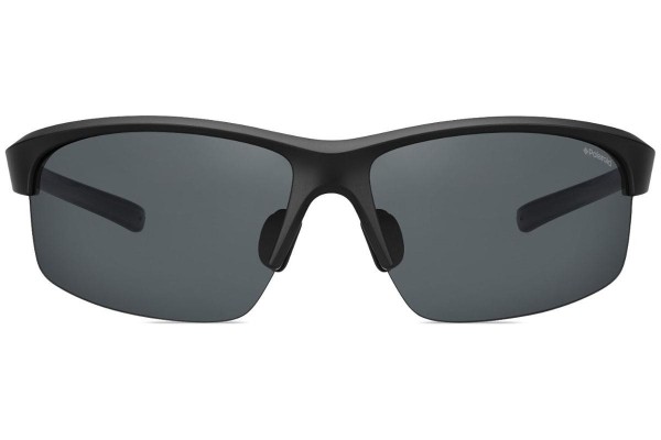 Sonnenbrille Polaroid Active Collection PLD7018/N/S 807/M9 Polarized Rechteck Schwarz