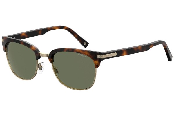 Sonnenbrille Polaroid PLD2076/S 086/UC Polarized Browline Havanna