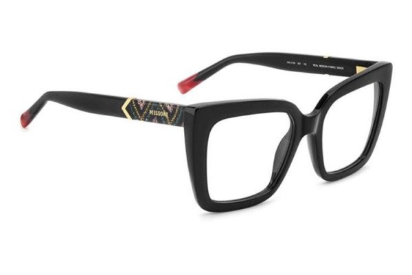 Glasses Missoni MIS0189 807 Rechteck Schwarz