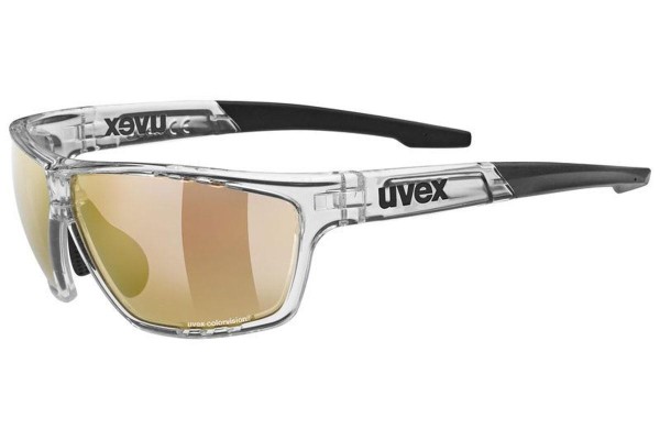 Sunglasses uvex sportstyle 706 colorvision vm Clear S1-S3 Rechteck Kristall