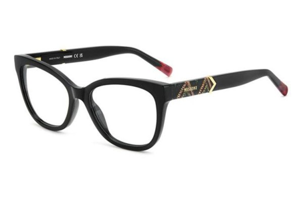 Glasses Missoni MIS0190 807 Rechteck Schwarz