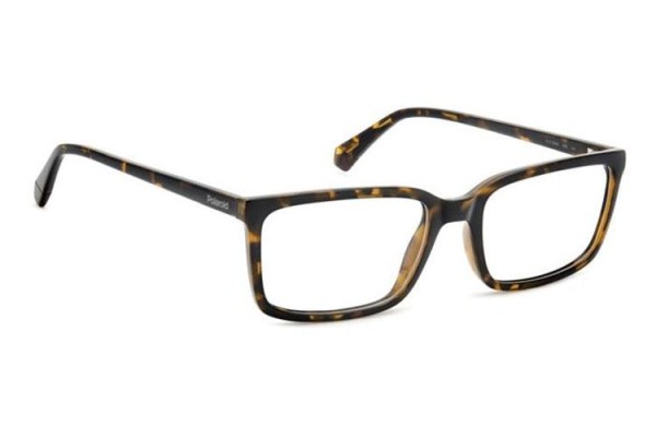 Glasses Polaroid PLDD546 086 Rechteck Havanna