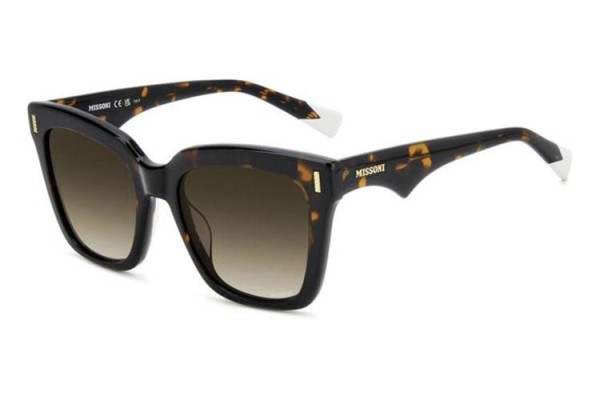 Sunglasses Missoni MIS0206/G/S 086/HA Rechteck Havanna