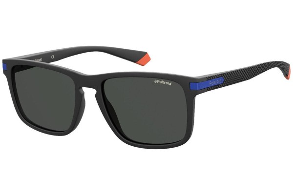 Sonnenbrille Polaroid Active Collection PLD2088/S 0VK/M9 Polarized Quadratisch Schwarz