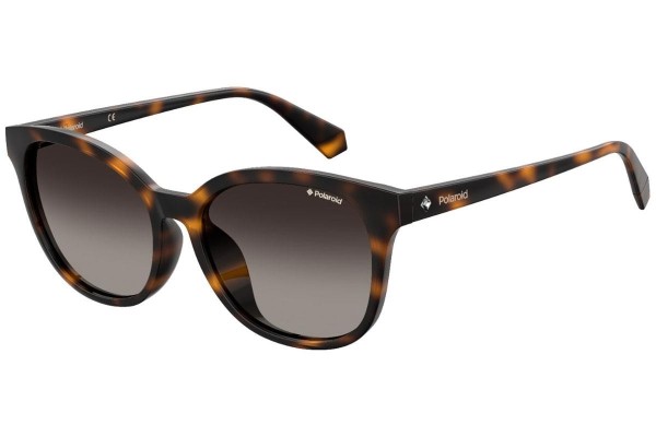 Sonnenbrille Polaroid PLD4089/F/S 086/LA Polarized Quadratisch Havanna