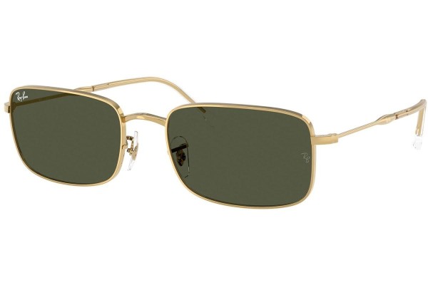 Sonnenbrille Ray-Ban RB3746 001/31 Rechteck Gold