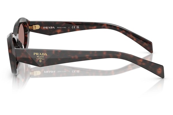 Sonnenbrille Prada PR26ZS 17N60B Oval Havanna