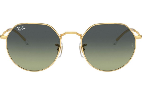 Sonnenbrille Ray-Ban Jack RB3565 001/BH Rund Gold