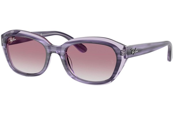 Sonnenbrille Ray-Ban Junior RJ9081S 71748G Rechteck Lila