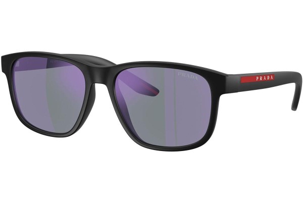 Sonnenbrille Prada Linea Rossa PS06YS 1BO10J Quadratisch Schwarz