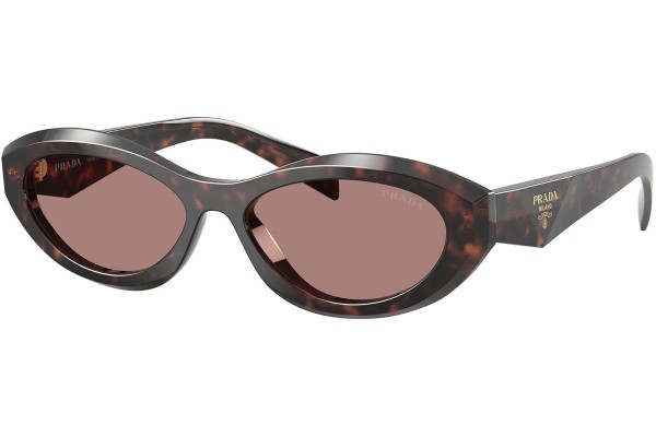 Sonnenbrille Prada PR26ZS 17N60B Oval Havanna