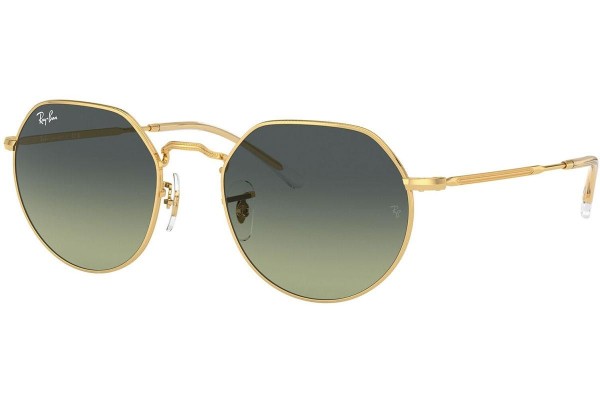 Sonnenbrille Ray-Ban Jack RB3565 001/BH Rund Gold