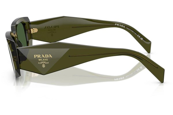 Sonnenbrille Prada PR17WS 19Z1I0 Rechteck Grün