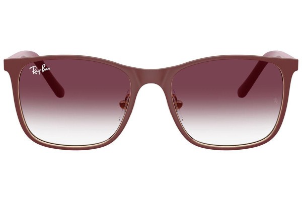 Sonnenbrille Ray-Ban Junior RJ9551S 296/8H Quadratisch Rot