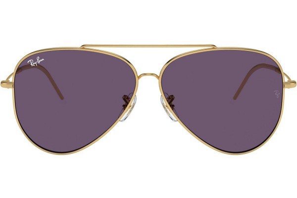 Sonnenbrille Ray-Ban Aviator Reverse RBR0101S 001/1A Pilot Gold