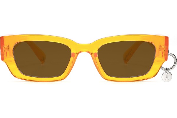 Sonnenbrille OiO by eyerim Vega Orange Brown Winzig Orange