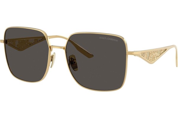 Sonnenbrille Dolce & Gabbana DG2310 02/87 Cat Eye Gold