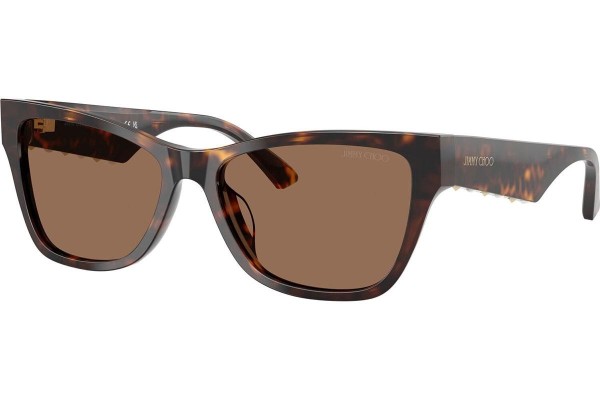 Sonnenbrille Jimmy Choo JC5024HU 500273 Cat Eye Havanna