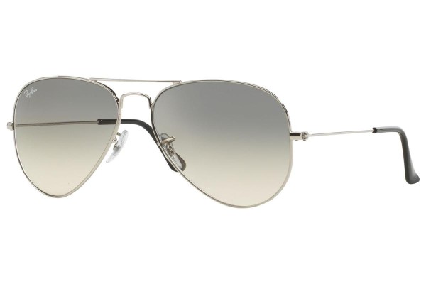 Sonnenbrille Ray-Ban Aviator Gradient RB3025 003/32 Pilot Silber