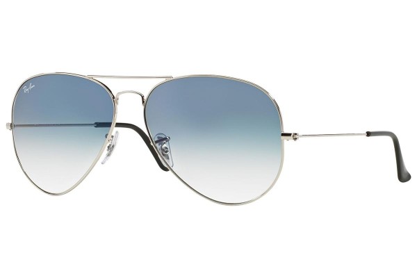 Sonnenbrille Ray-Ban Aviator Gradient RB3025 003/3F Pilot Silber