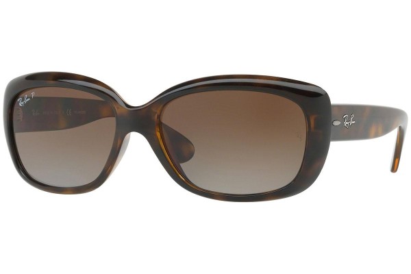 Sunglasses Ray-Ban Jackie Ohh RB4101 710/T5 Polarized Groß Havanna