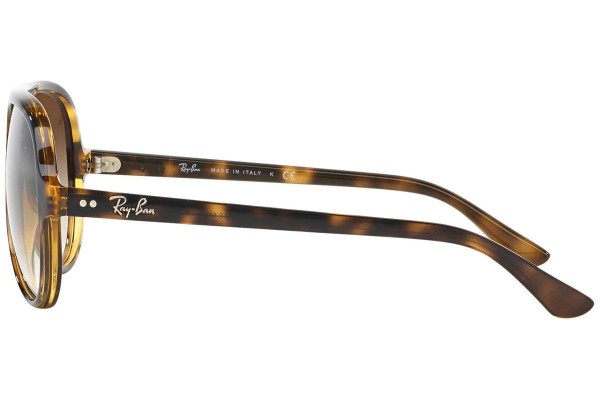 Sonnenbrille Ray-Ban Cats 5000 Classic RB4125 710/51 Pilot Havanna