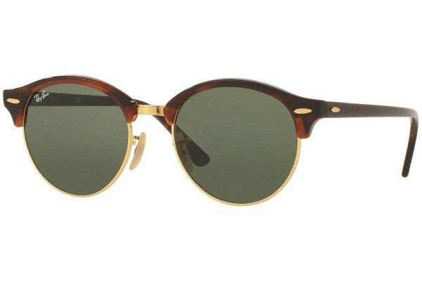 Sunglasses Ray-Ban Clubround Classic RB4246 990 Rund Havanna