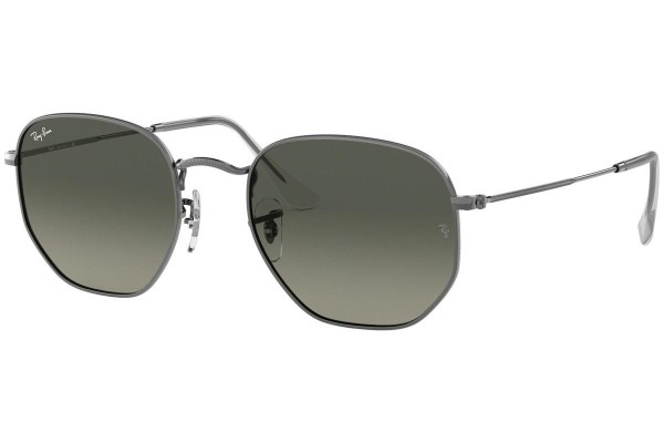 Sunglasses Ray-Ban Hexagonal Flat Lenses RB3548N 004/71 Rund Grau