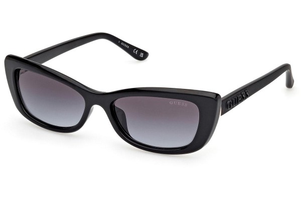 Sonnenbrille Guess GU00156-H 01B Rechteck Schwarz