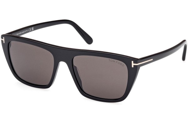 Sonnenbrille Tom Ford Aslan FT1175 01A Quadratisch Schwarz