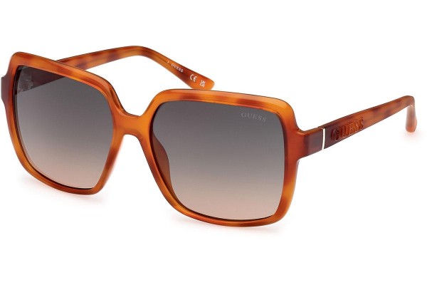 Sonnenbrille Guess GU00157 53P Quadratisch Havanna