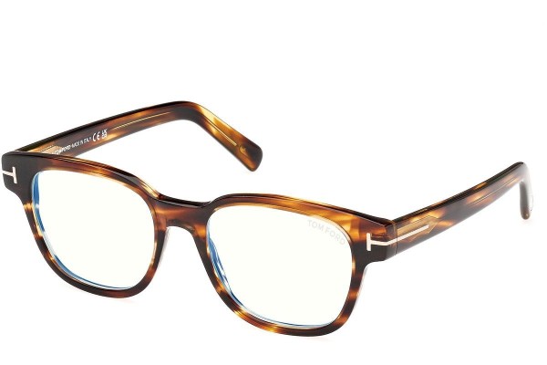 Brillen Tom Ford FT5977-B 050 Quadratisch Havanna