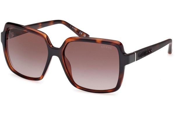 Sonnenbrille Guess GU00157 52F Quadratisch Havanna