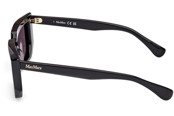 Sonnenbrille Max Mara MM0126 01A Cat Eye Schwarz