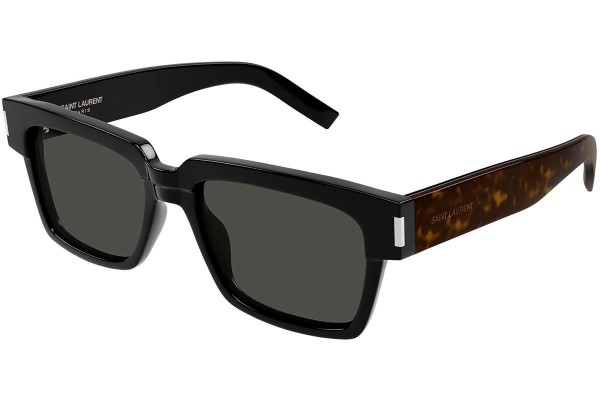 Sonnenbrille Saint Laurent SL732VADIM 002 Quadratisch Schwarz