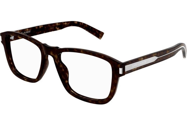 Brillen Saint Laurent SL710OPT 002 Quadratisch Havanna