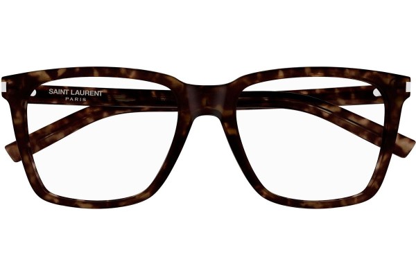 Brillen Saint Laurent SL717SLIM 002 Quadratisch Havanna