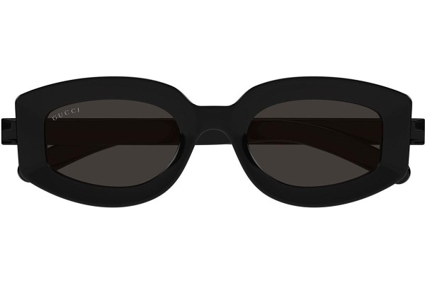 Sonnenbrille Gucci GG1719S 001 Rechteck Schwarz