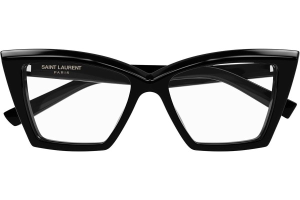 Brillen Saint Laurent SL657OPT 001 Cat Eye Schwarz