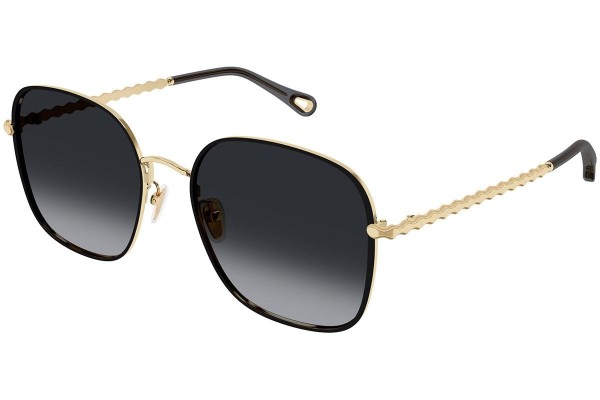 Sonnenbrille Chloe CH0255SK 001 Quadratisch Gold