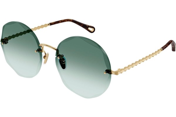 Sonnenbrille Chloe CH0254S 003 Rund Gold