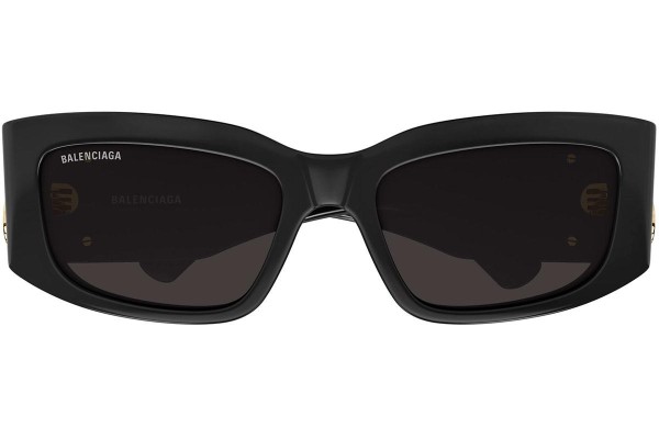 Sonnenbrille Balenciaga BB0360S 005 Rechteck Schwarz