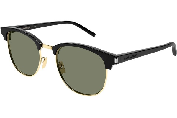 Sonnenbrille Saint Laurent SL108 014 Browline Schwarz