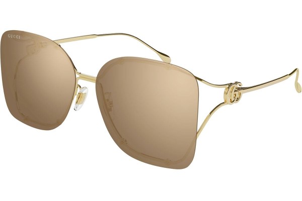 Sonnenbrille Gucci GG1713SA 003 Quadratisch Gold